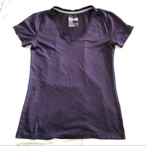 Purple Nike Dri Fit Shirt
